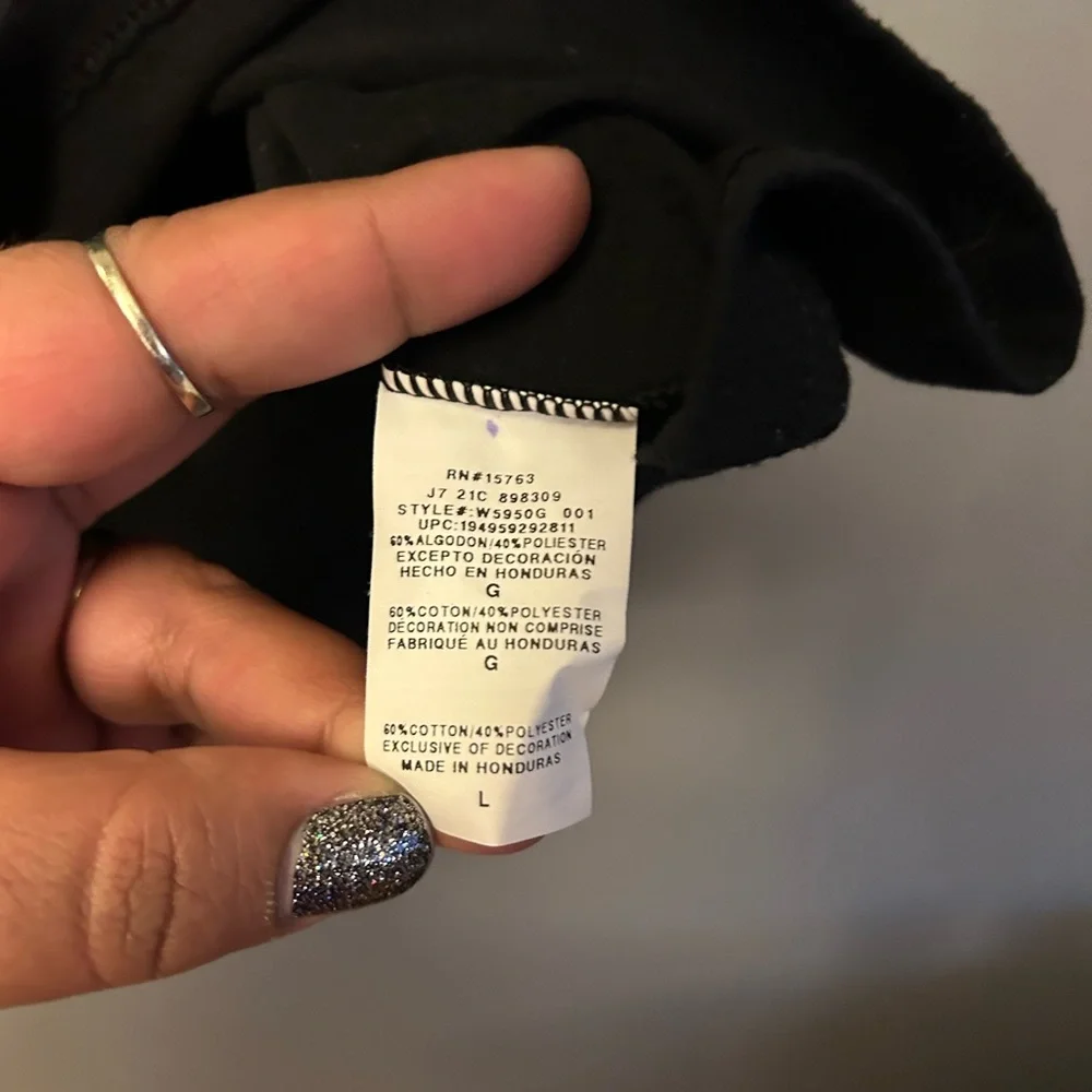 BLACK CHAMPION SMILEY PATCH TEE - Picture 7 of 7